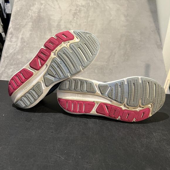 Brooks Ghost Max Shoes Womens 9 Black Blue Running Cushioned 1203951B082 - Picture 4 of 10